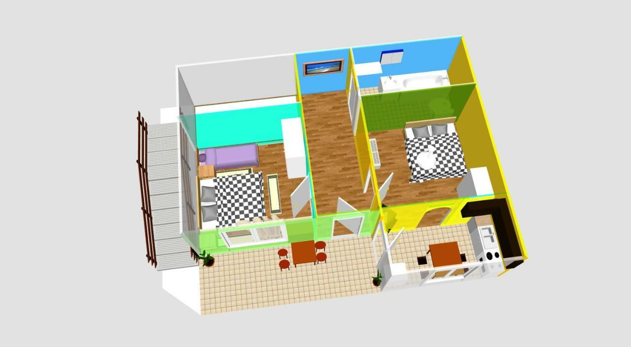 Apartments Jadranka 图彻皮 外观 照片